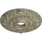 Ekena Millwork Rose Ceiling Medallion (Canopies up to 7 1/4"), 18"OD x 3 1/2"ID x 1 1/2"P, Castle Stone Crackle CM18ROCSC - alternate 3